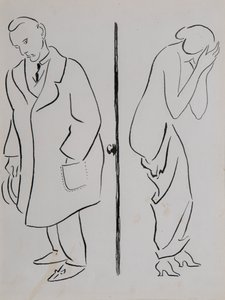 The Parting by Henri Gaudier Brzeska